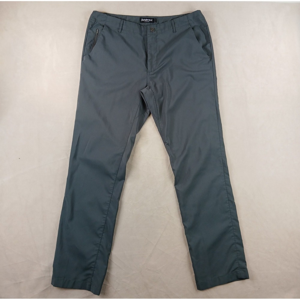 Betabrand 34x31 Mens Pants Stretch Performance Athleisure Has‎ Defects